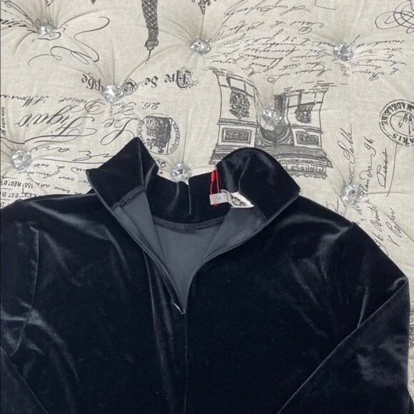 Anne Klein  Long Sleeve Velevet Top - Picture 10 of 10